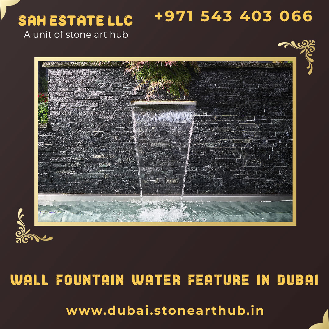 Wall Fountain Water Feature in Dubai 1 Wall Fountain Water Feature in Dubai
