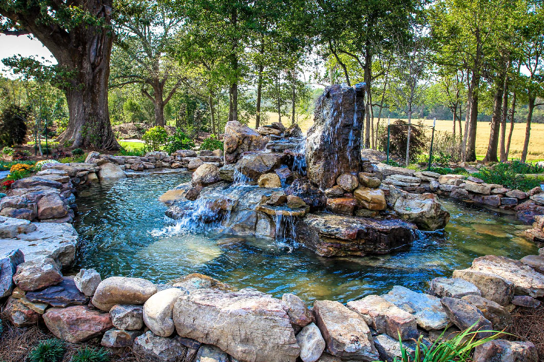 Rock Fountain Water Feature in Dubai