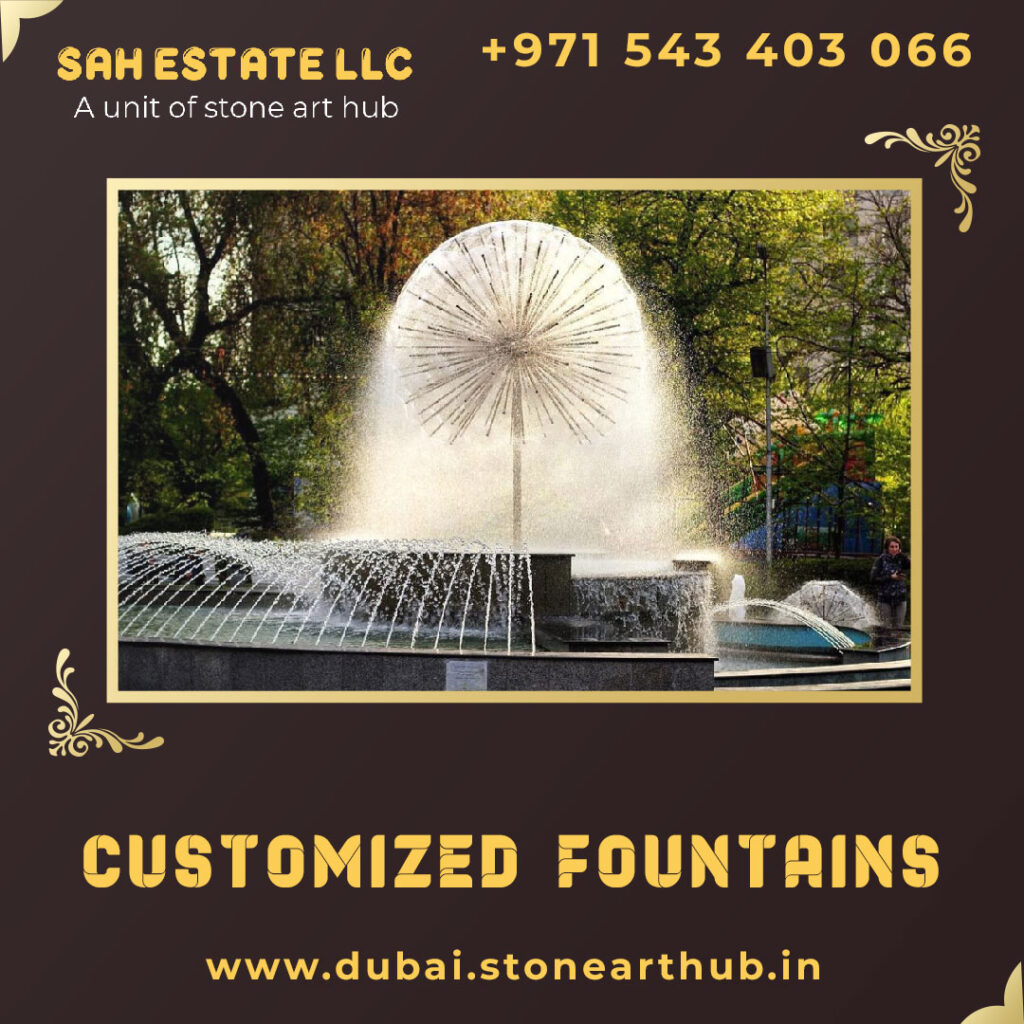 Buy Customized Fountains in Dubai 1 Buy Customized Fountains in Dubai