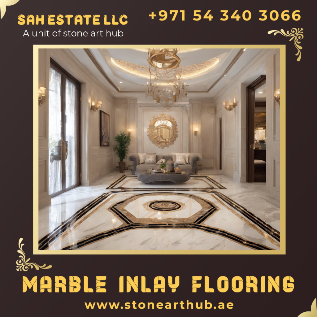 Marble Inlay Flooring Dubai