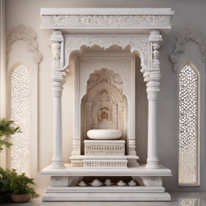 Marble Mandir Design For Home Dubai