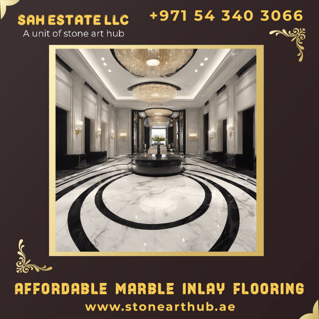 Affordable Marble Inlay Flooring