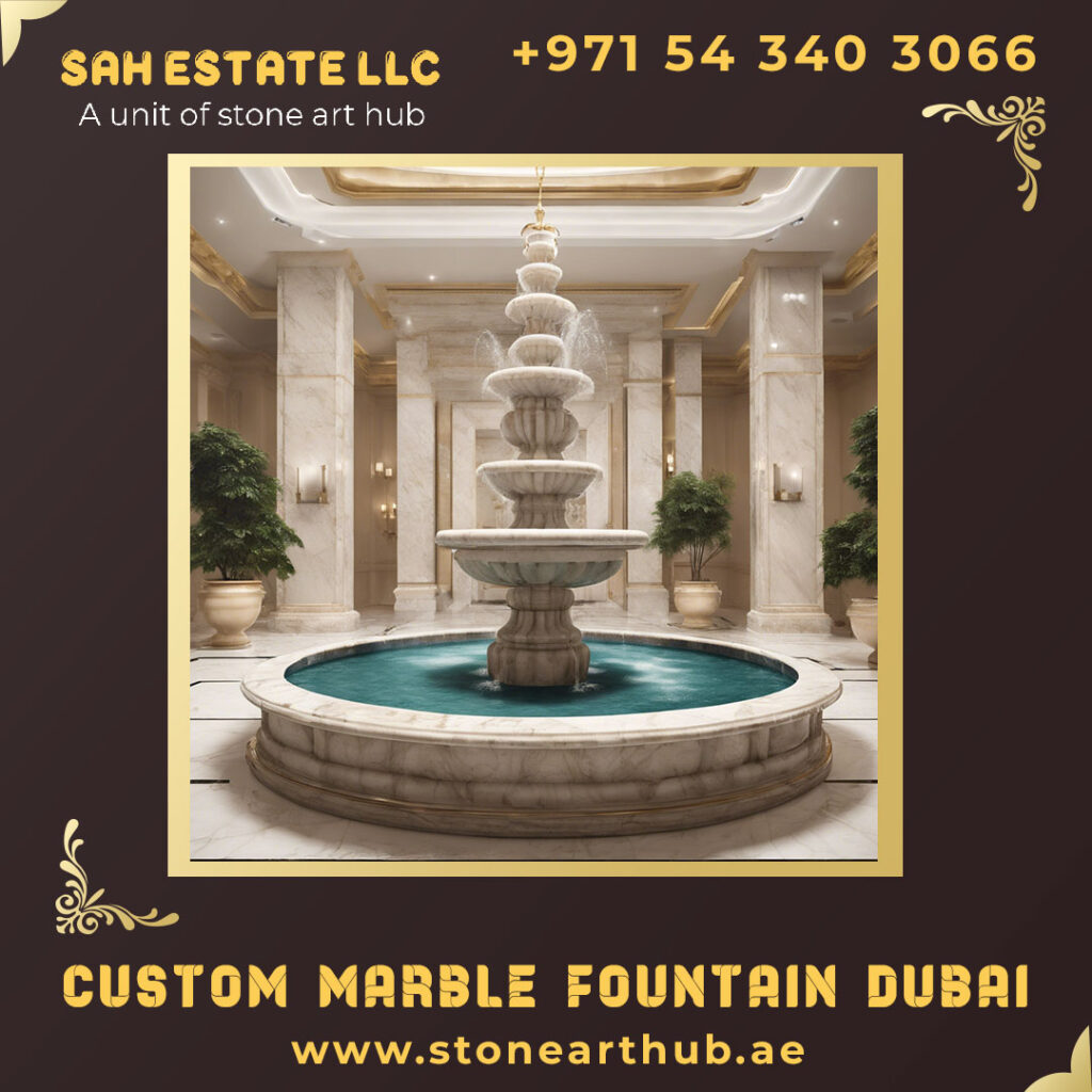 Custom Marble Fountain Dubai