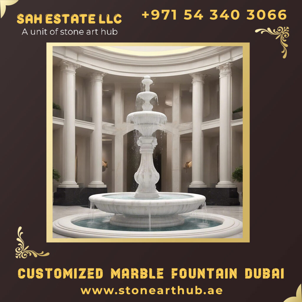 Customized Marble Fountain Dubai