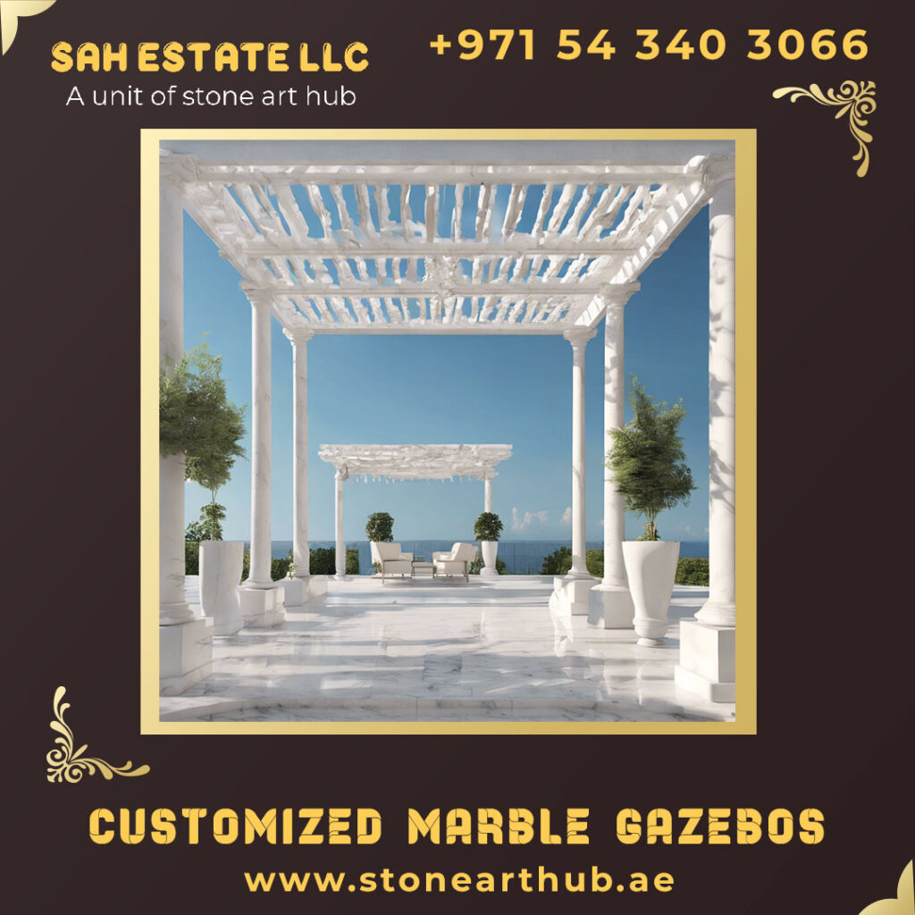 Customized Marble Gazebos Dubai