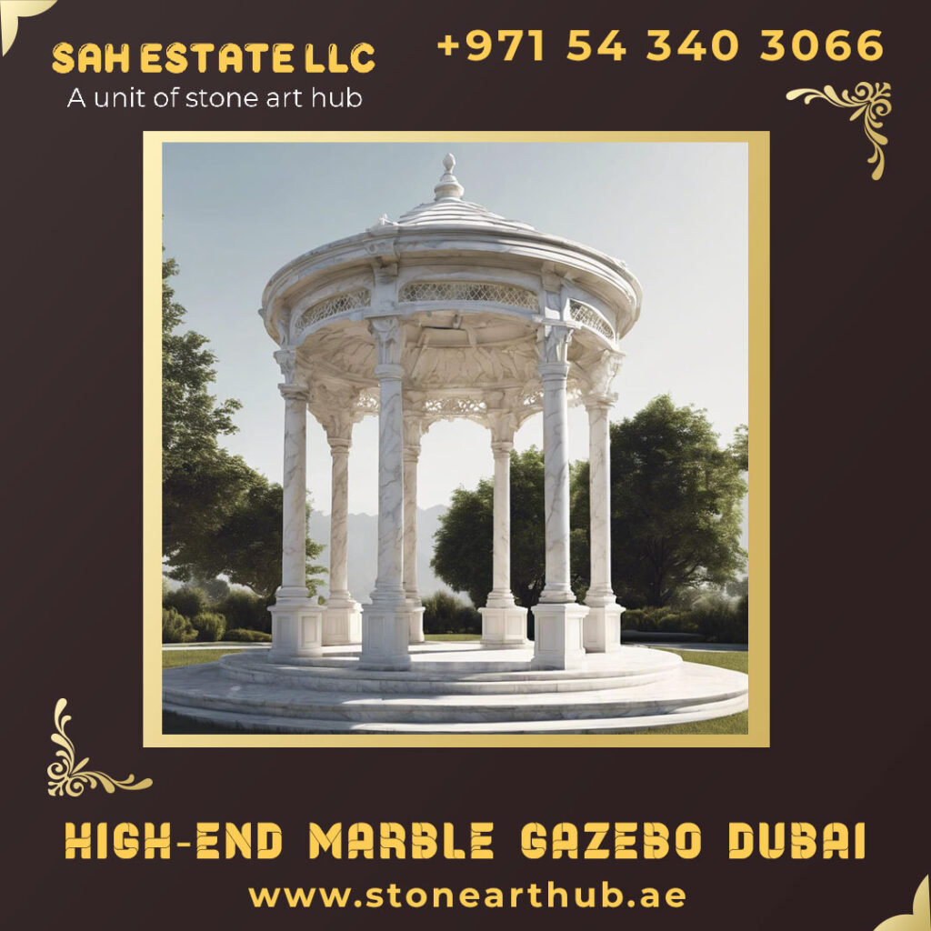 High-end Marble Gazebo Dubai