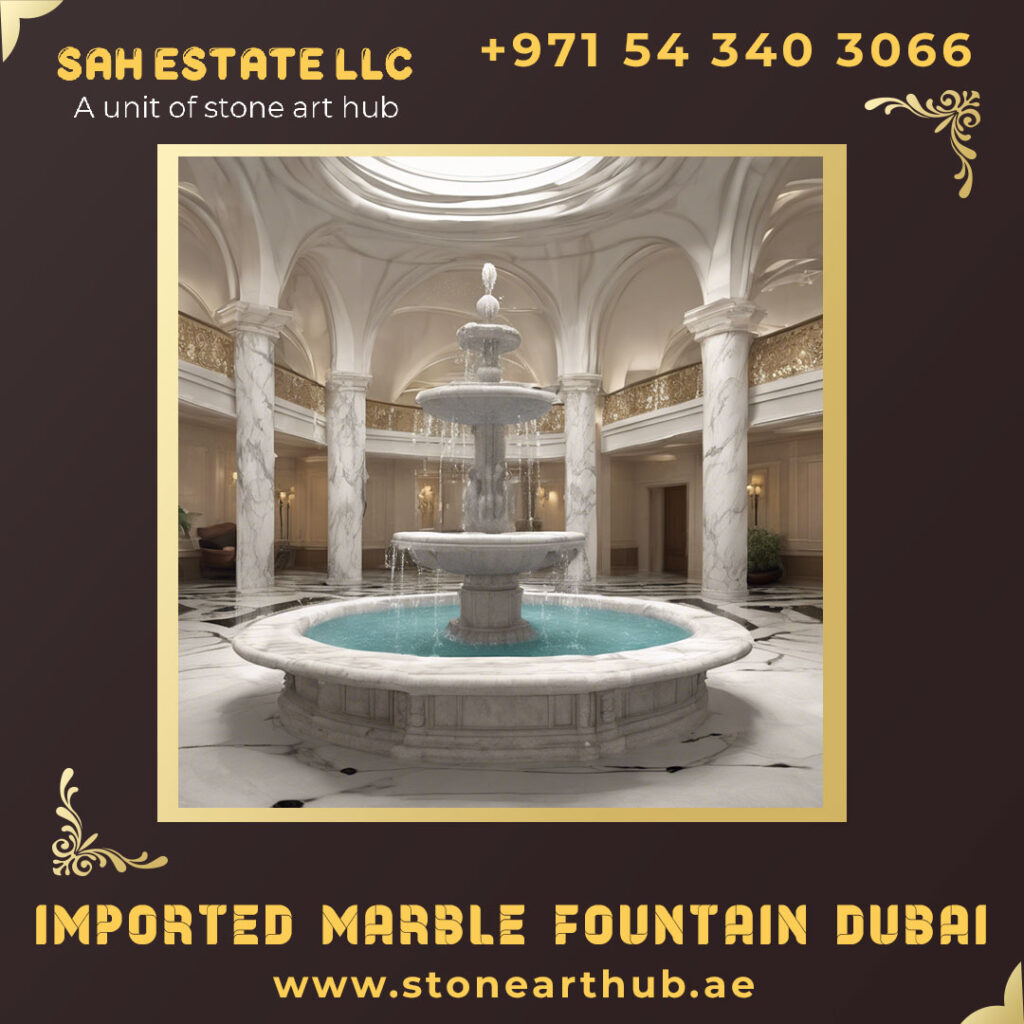 Imported Marble Fountain Dubai