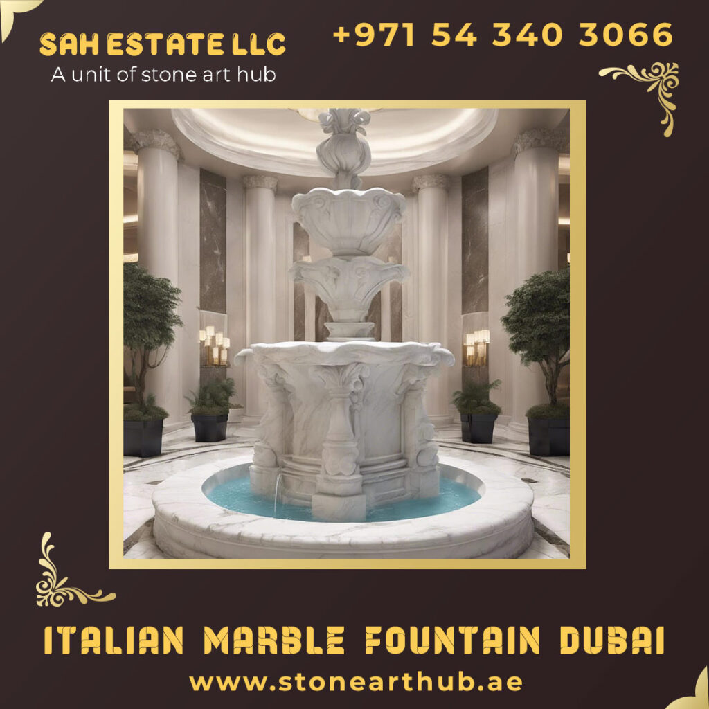 Italian Marble Fountain Dubai