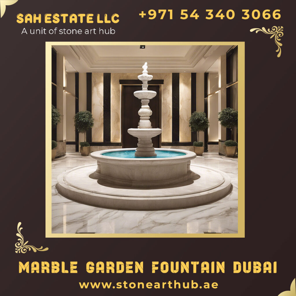 Marble Garden Fountain Dubai