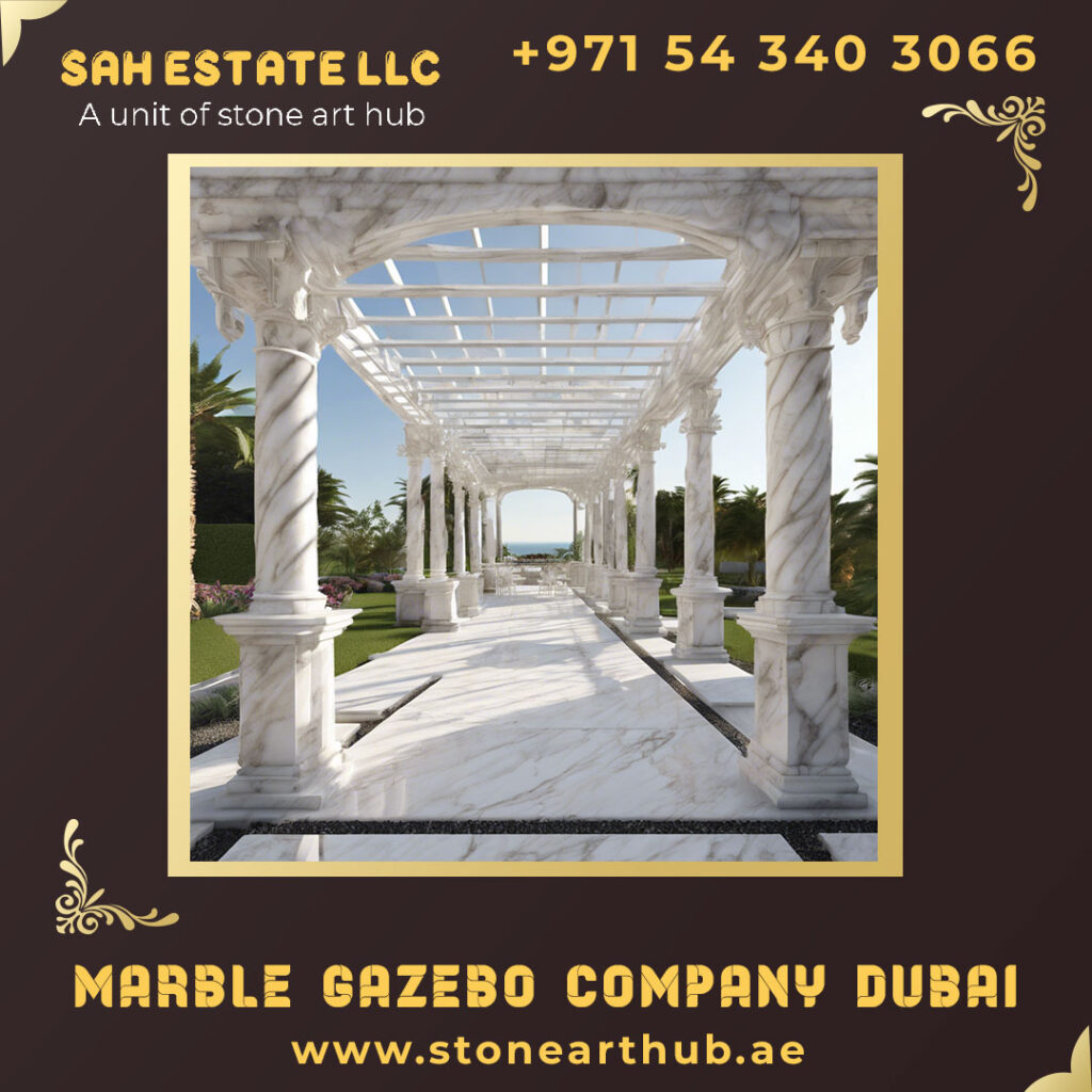 Marble Gazebo Company Dubai