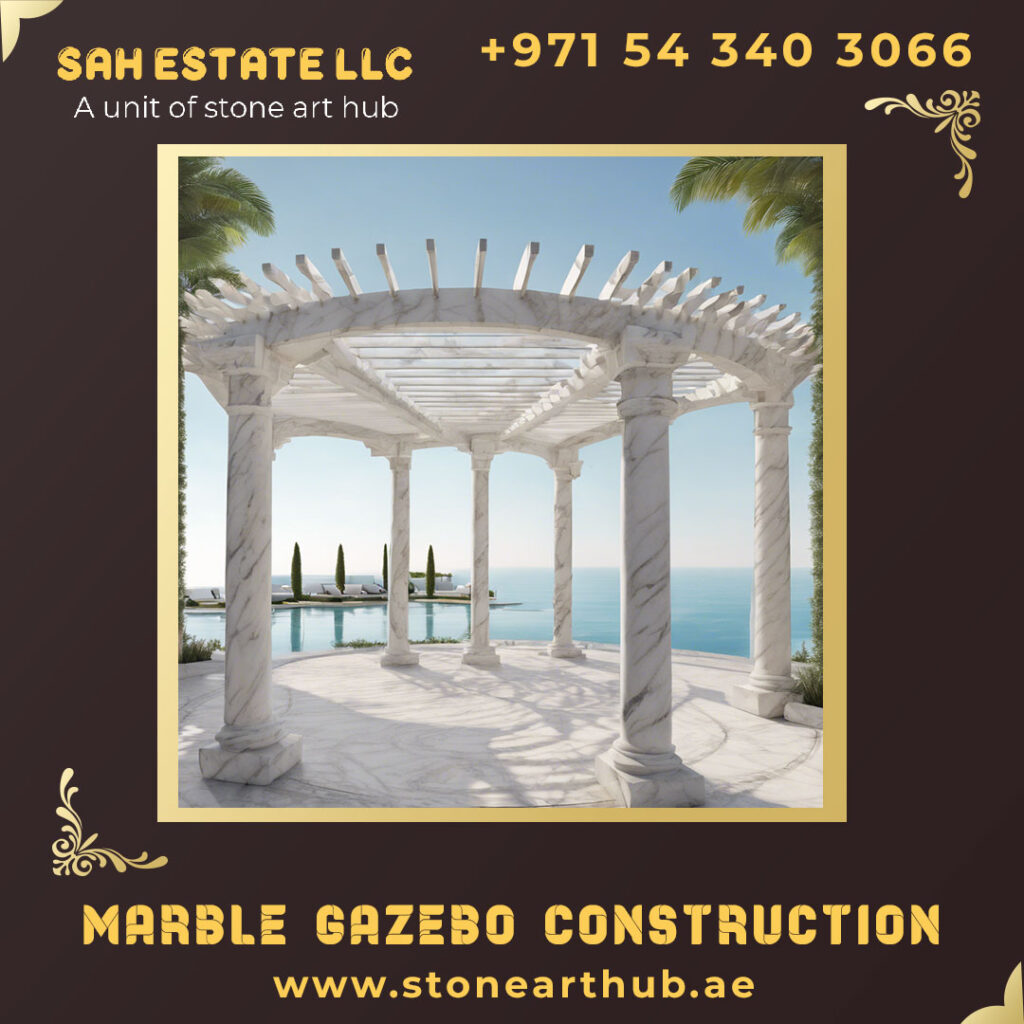 Marble Gazebo Construction Dubai