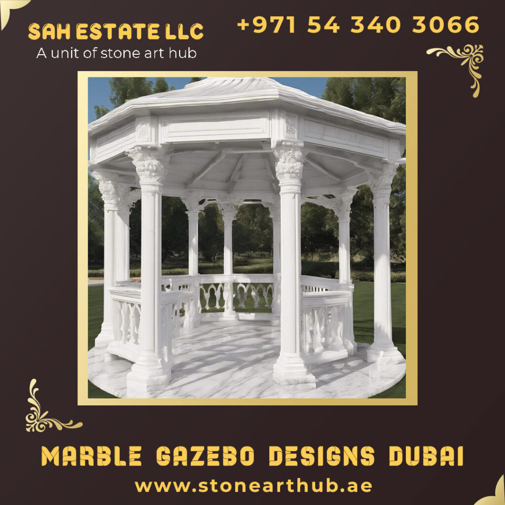 Marble Gazebo Designs Dubai