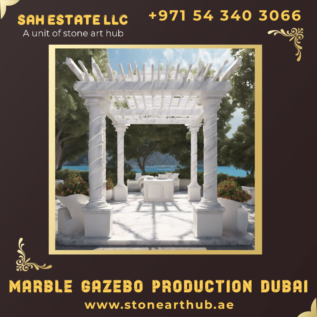 Marble Gazebo Production Dubai