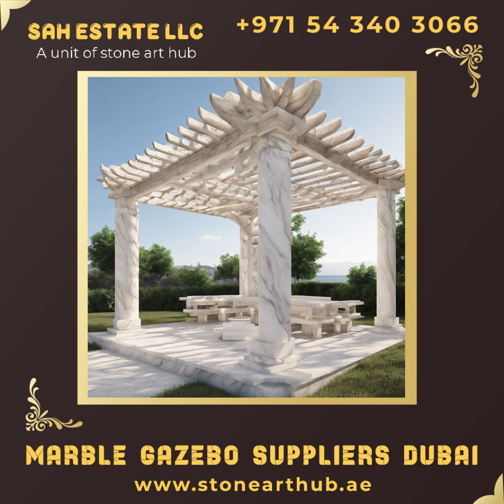 Marble Gazebo Suppliers Dubai