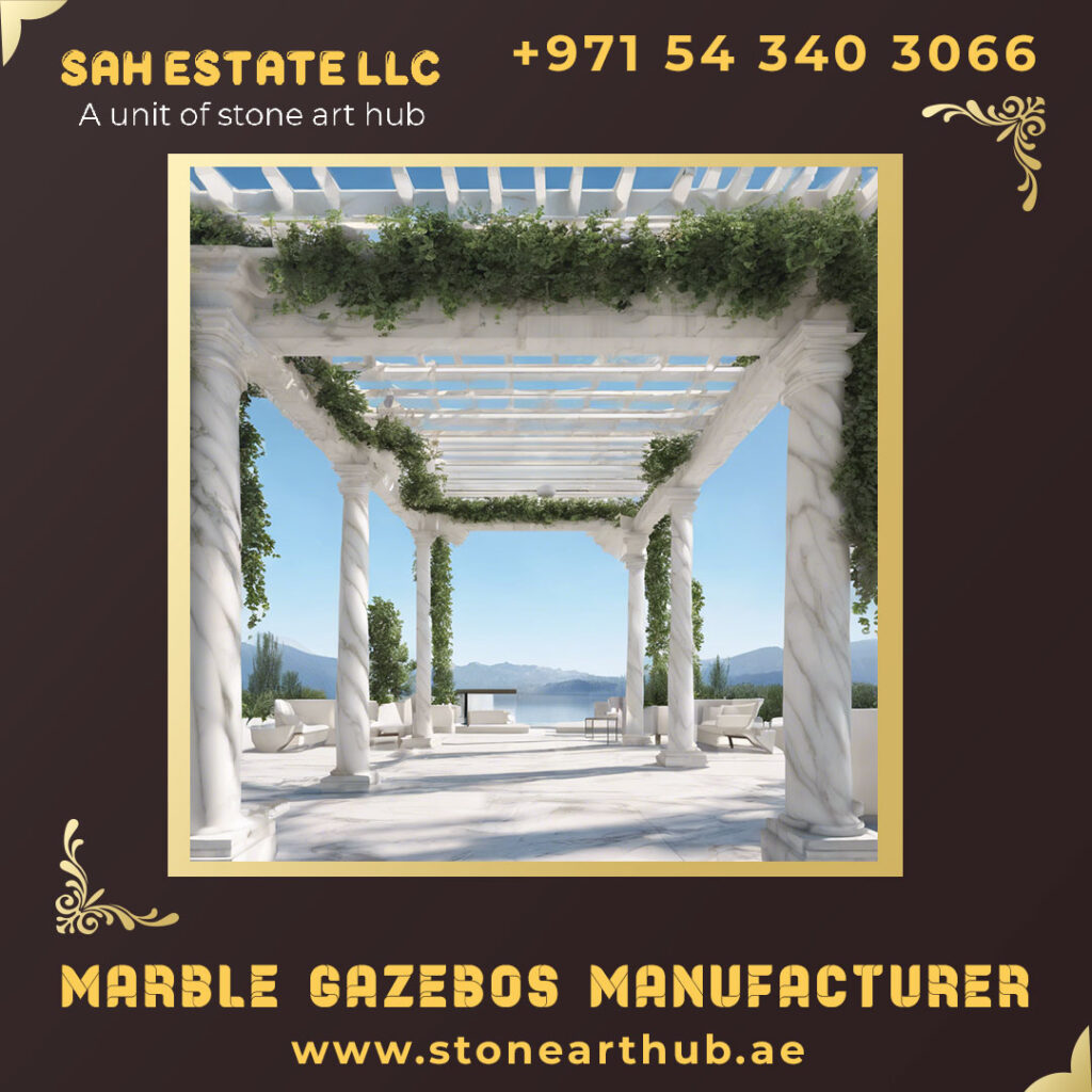 Marble Gazebos Manufacturer Dubai