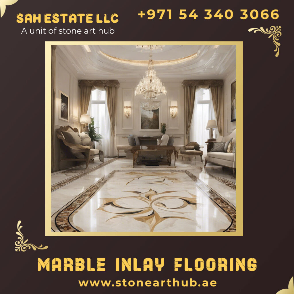 Marble Inlay Flooring