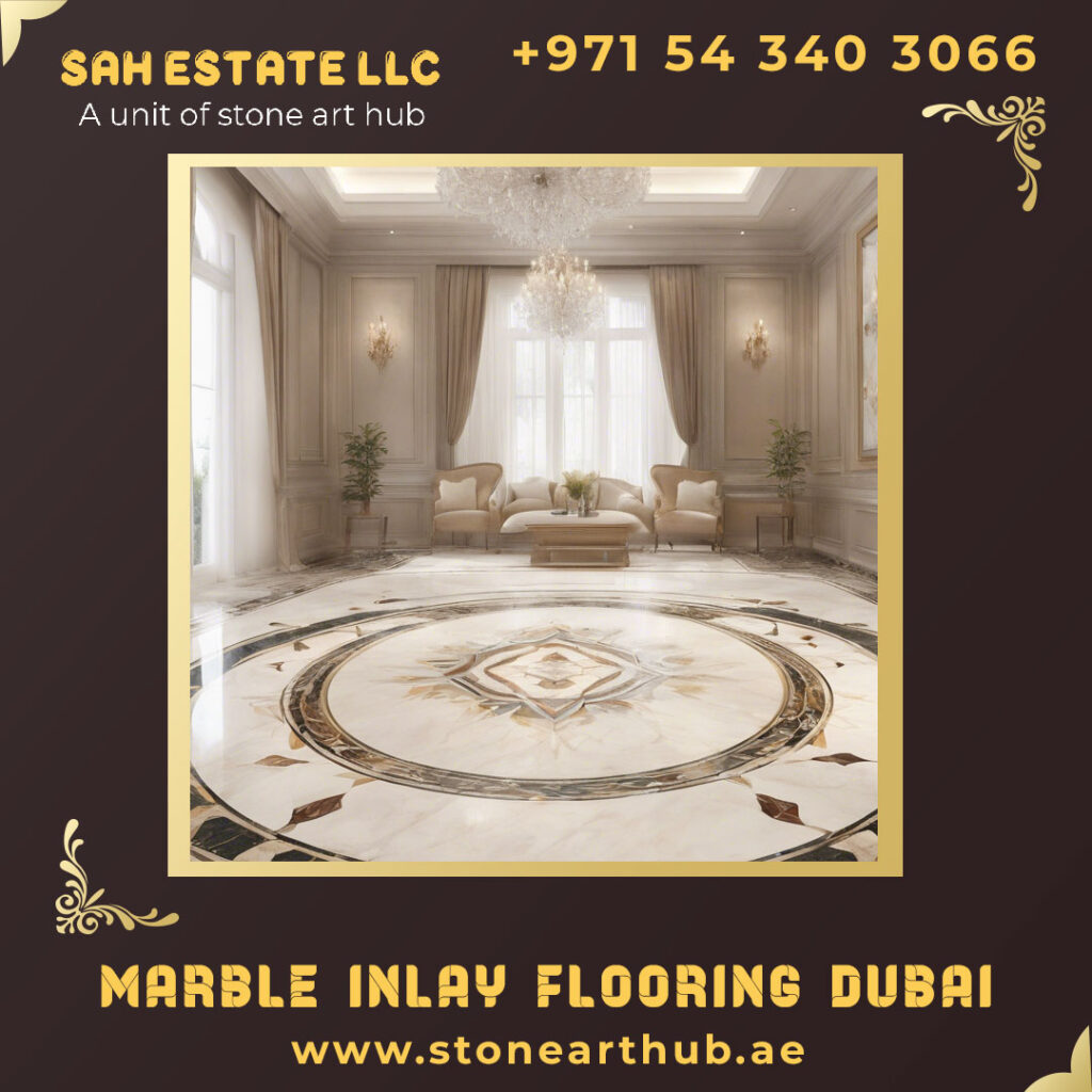 Marble Inlay Flooring Dubai