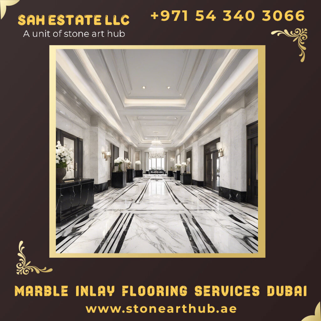 Marble Inlay Flooring Services Dubai