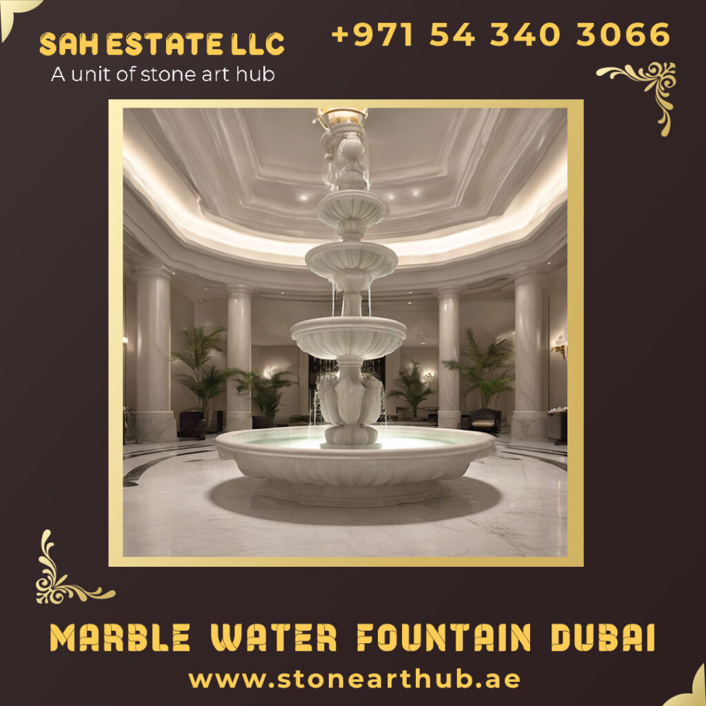 Marble Water Fountain Dubai