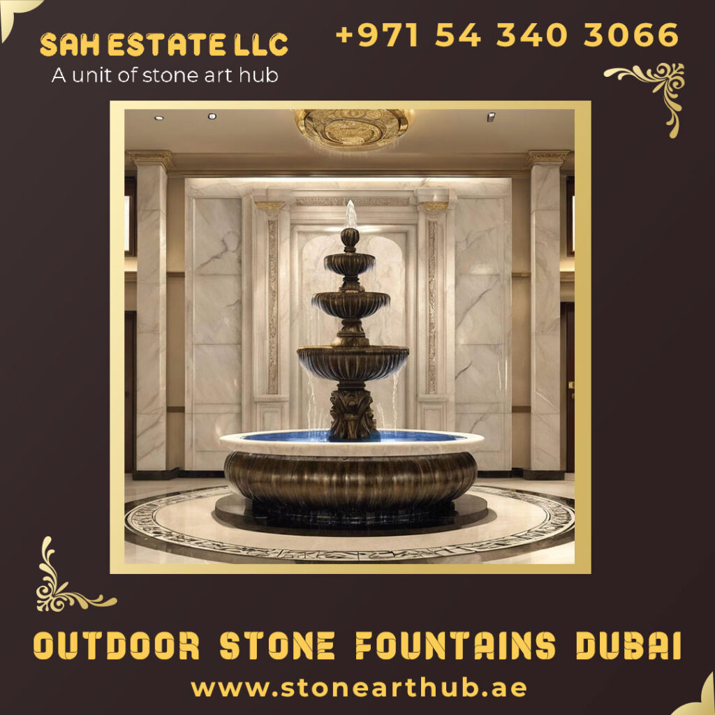 Outdoor Stone Fountains Dubai