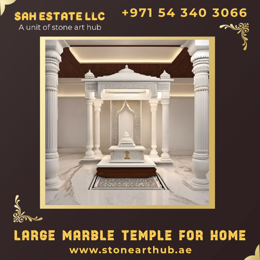 Large Marble Temple for Home