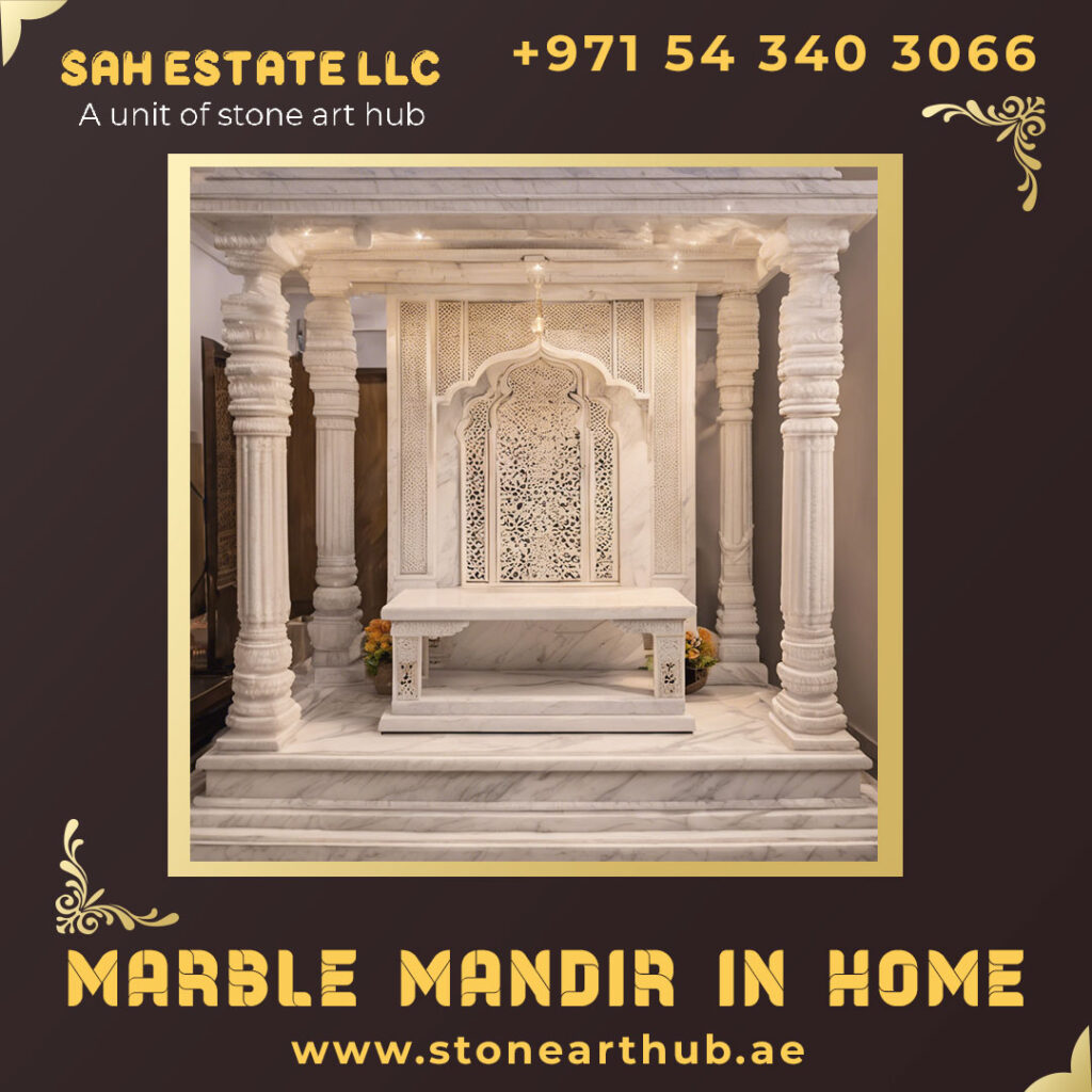 Marble Mandir in Home