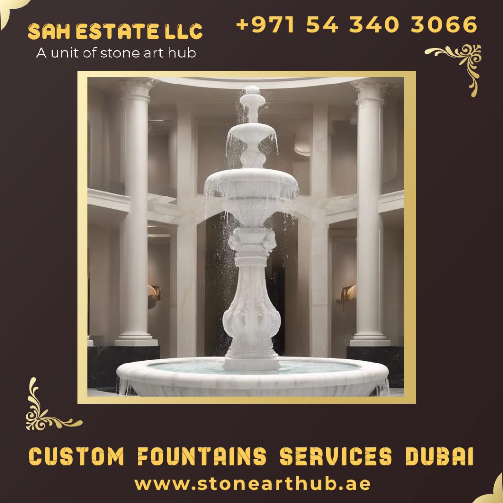 Custom Fountains Services Dubai