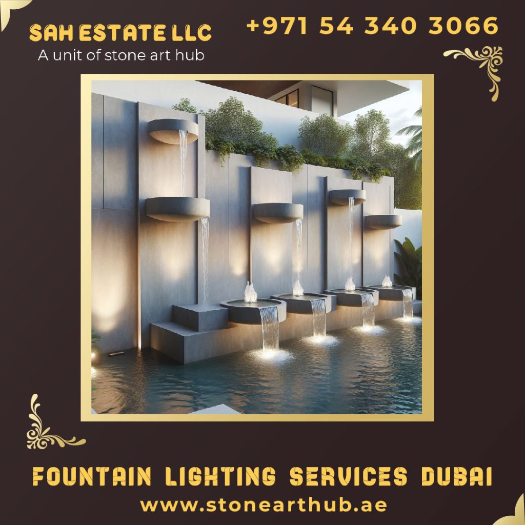 Fountain Lighting Services Dubai